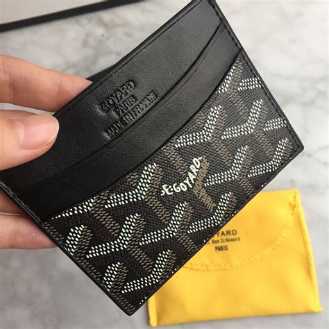 goyard card holder review